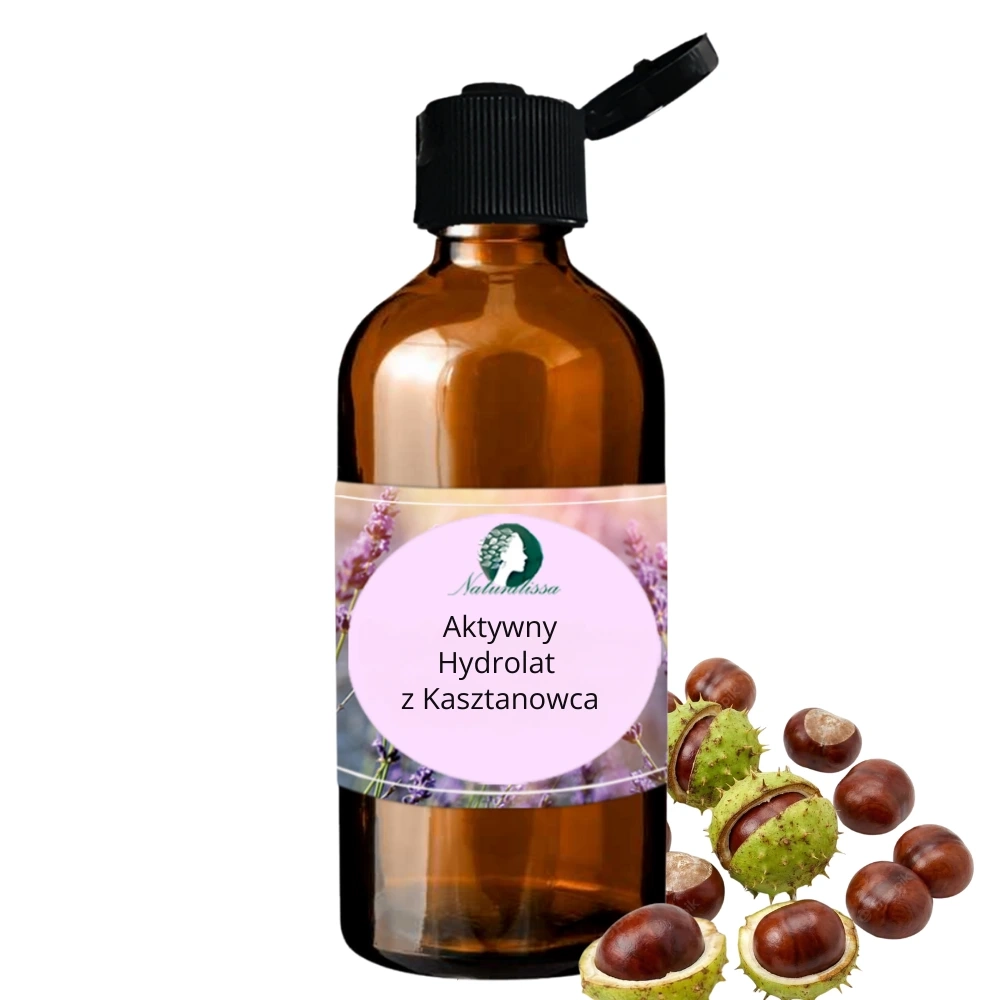 Aktywny Hydrolat z Kasztanowca - pielęgnacja  cery naczynkowej